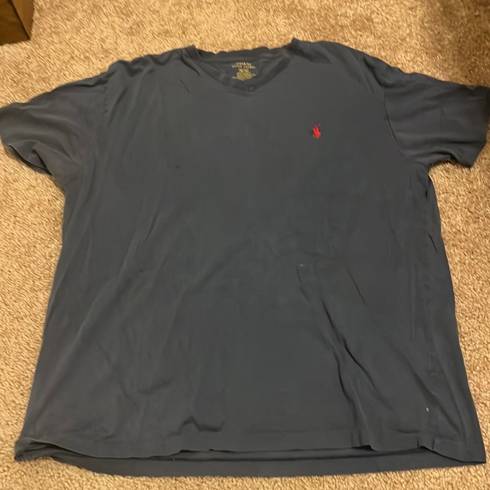 Blue polo t shirt
